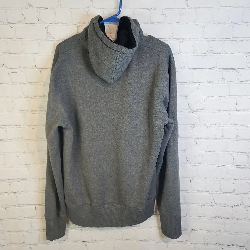 Men's Ditch Plains full zip sweater hoodie, size Large